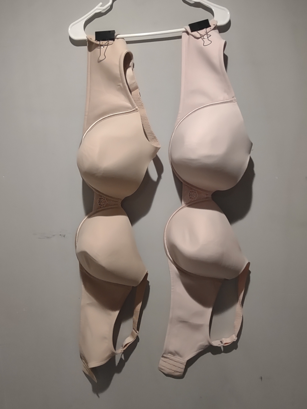 Vanity Fair Nude and Light Pink Seamless T-Shirt Bras (Pair)